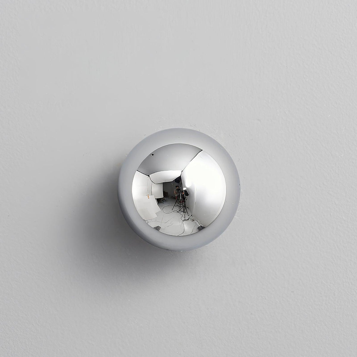 Sphere Wall Sconce with Adjustable Brightness