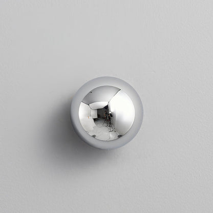 Sphere Wall Sconce with Adjustable Brightness