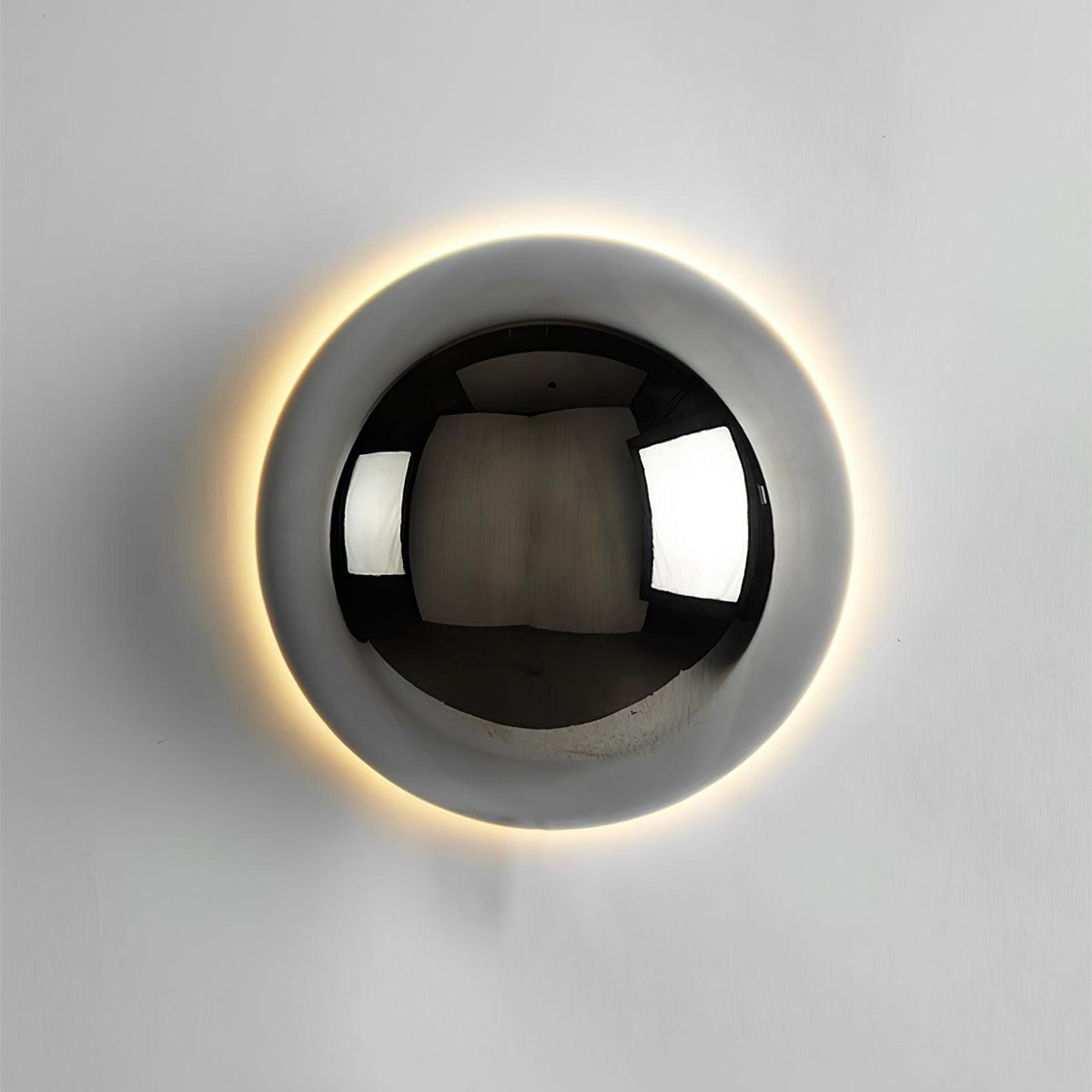 Sphere Wall Sconce with Adjustable Brightness