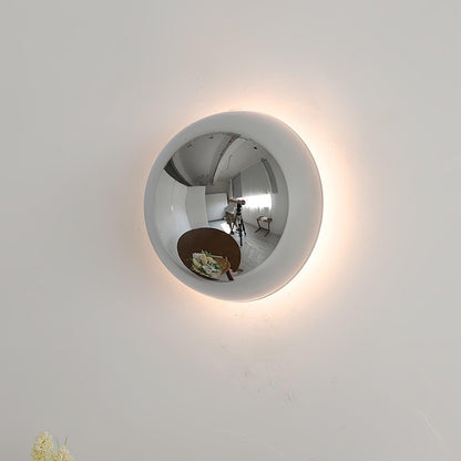 Sphere Wall Sconce with Adjustable Brightness