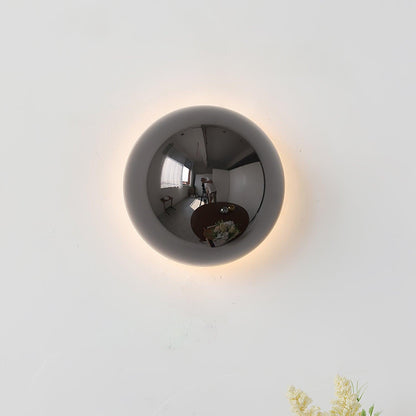 Sphere Wall Sconce with Adjustable Brightness