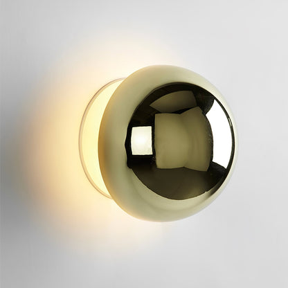 Sphere Wall Sconce with Adjustable Brightness