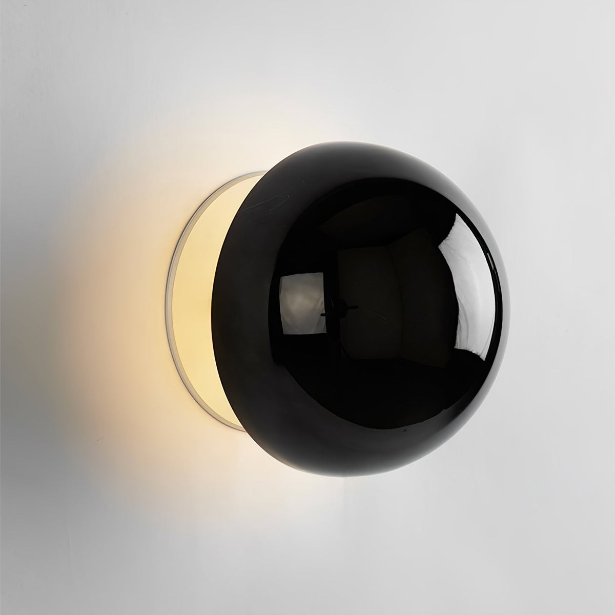 Sphere Wall Sconce with Adjustable Brightness