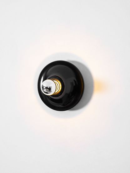 Glass Bulb Wall Sconce with Adjustable Lighting