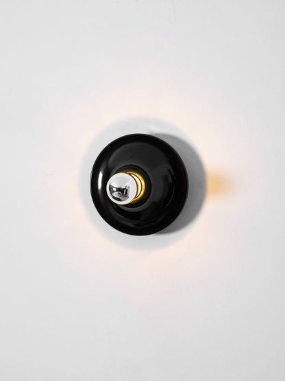 Glass Bulb Wall Sconce with Adjustable Lighting