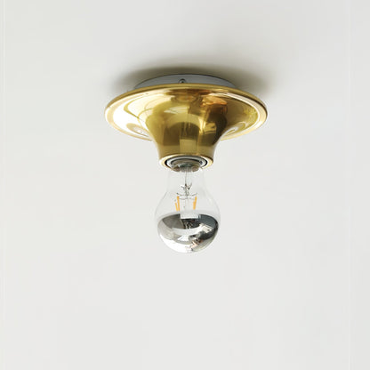 Glass Bulb Wall Sconce with Adjustable Lighting