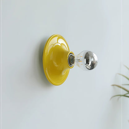 Glass Bulb Wall Sconce with Adjustable Lighting