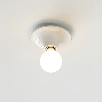 Glass Bulb Wall Sconce with Adjustable Lighting