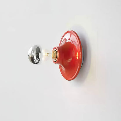 Glass Bulb Wall Sconce with Adjustable Lighting