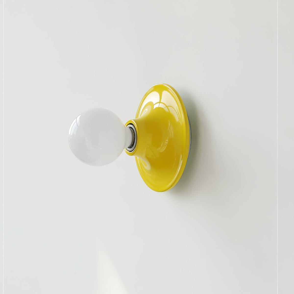Glass Bulb Wall Sconce with Adjustable Lighting