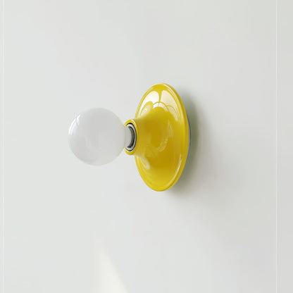 Glass Bulb Wall Sconce with Adjustable Lighting