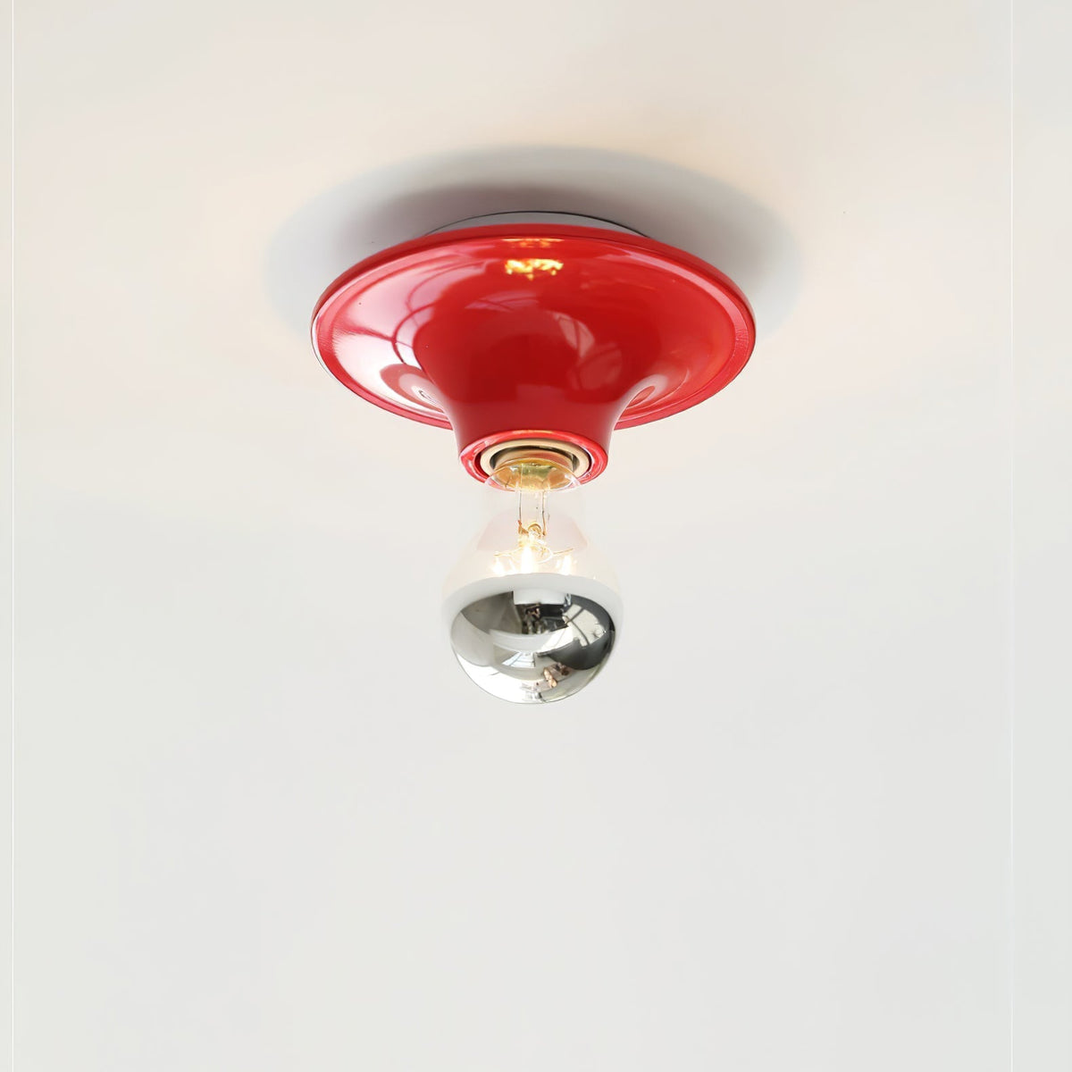 Glass Bulb Wall Sconce with Adjustable Lighting