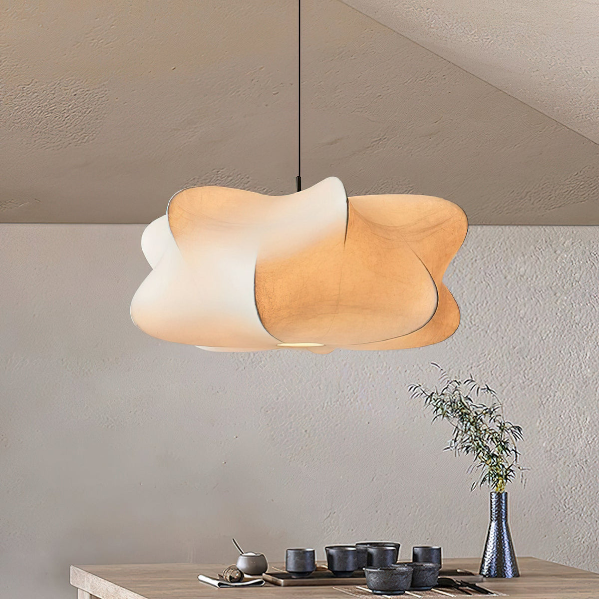 Dome Pendant Light with LED Compatibility — lifestyle view