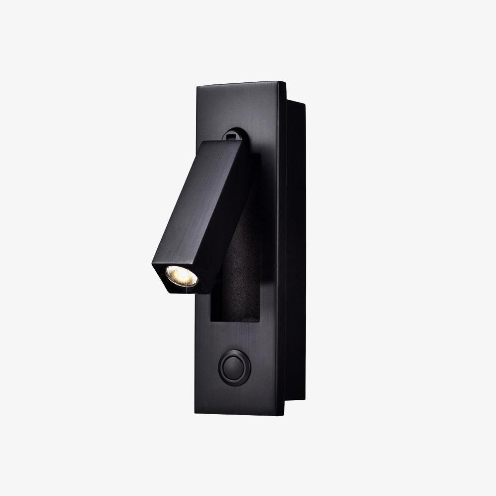 Bedside Plug-In Wall Sconce with USB Charging