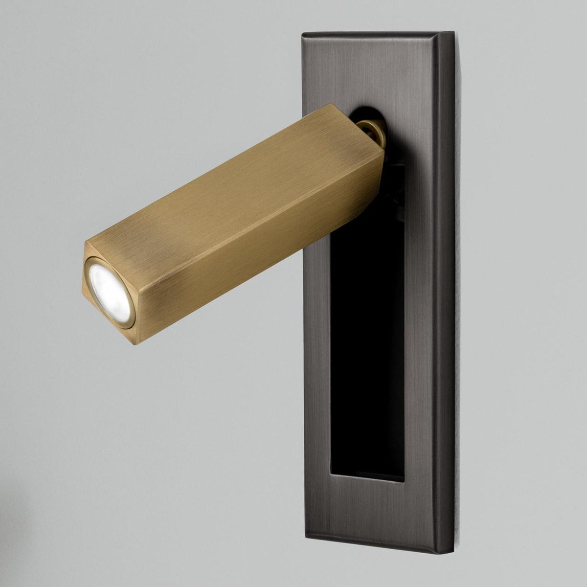 Bedside Plug-In Wall Sconce with USB Charging