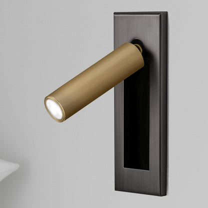 Bedside Plug-In Wall Sconce with USB Charging