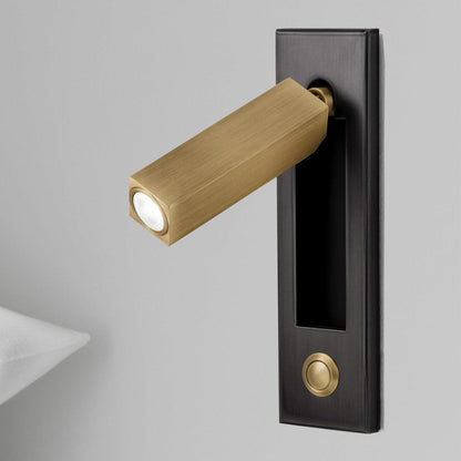 Bedside Plug-In Wall Sconce with USB Charging