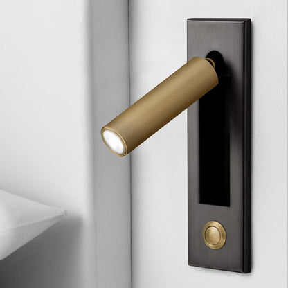 Embedded Bedside Wall Sconce with USB Port