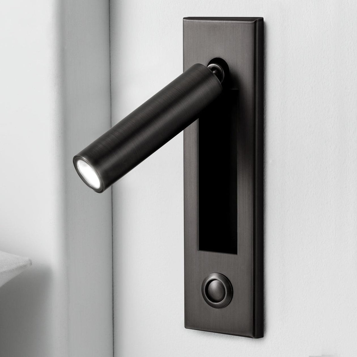 Embedded Bedside Wall Sconce with USB Port