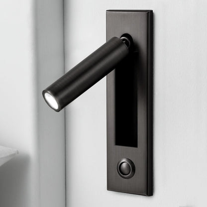 Bedside Plug-In Wall Sconce with USB Charging