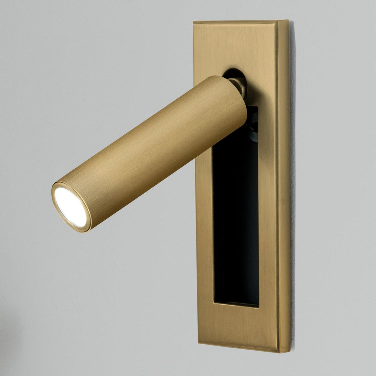 Bedside Plug-In Wall Sconce with USB Charging