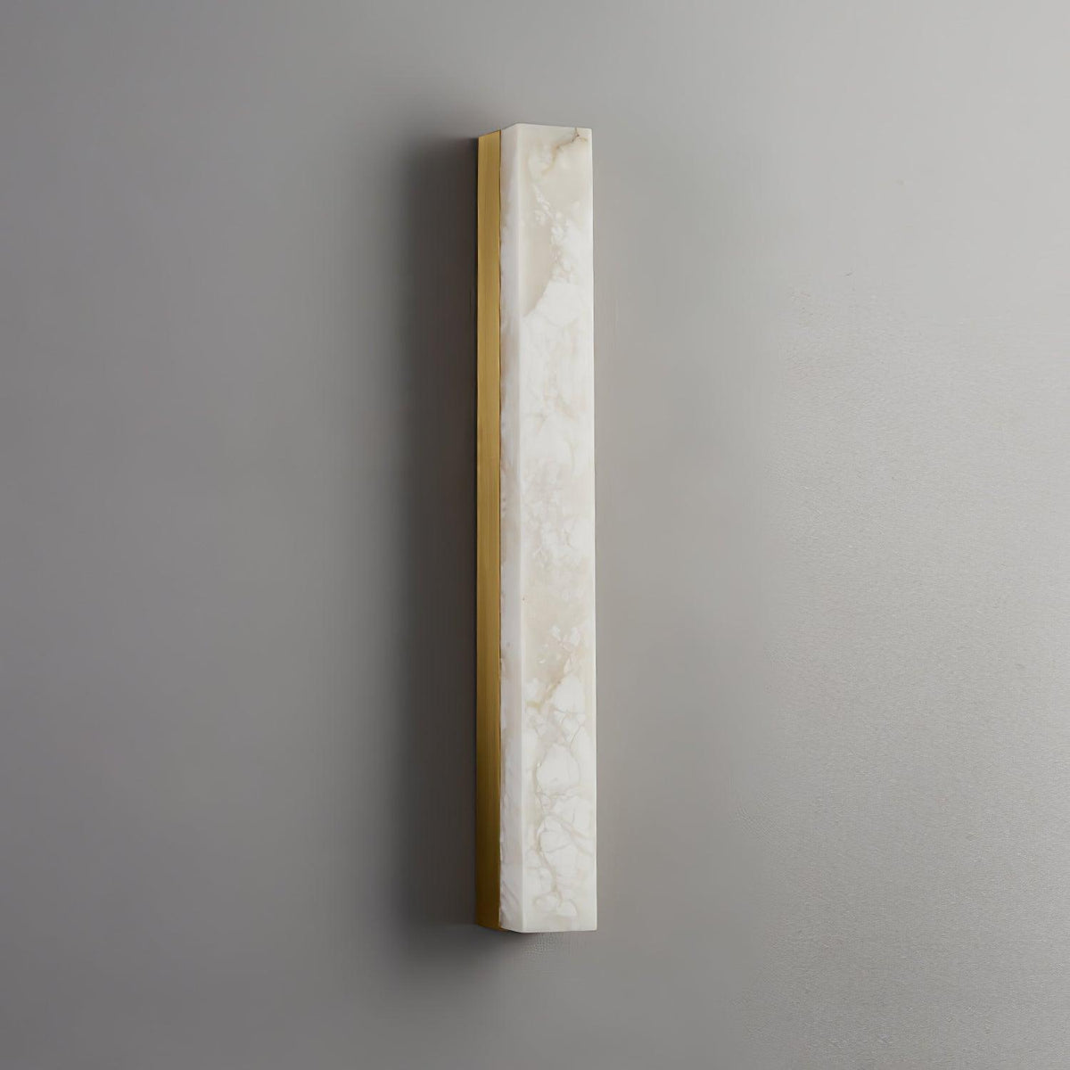 Alabaster Wall Lamp with Adjustable Brightness