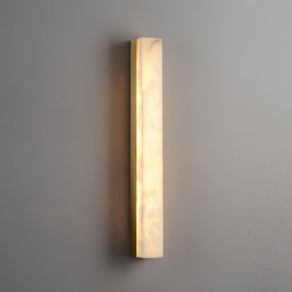 Alabaster Wall Lamp with Adjustable Brightness