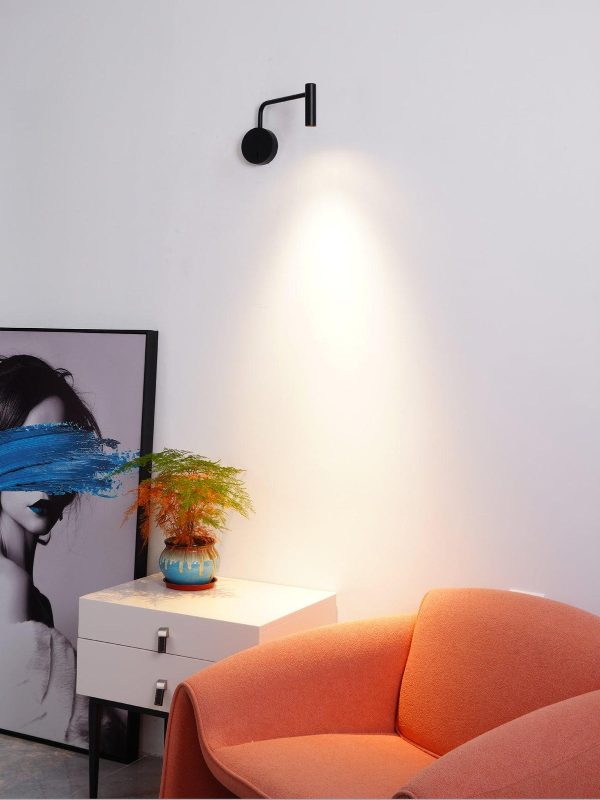 Minimalist Disc LED Wall Sconce, Energy Efficient