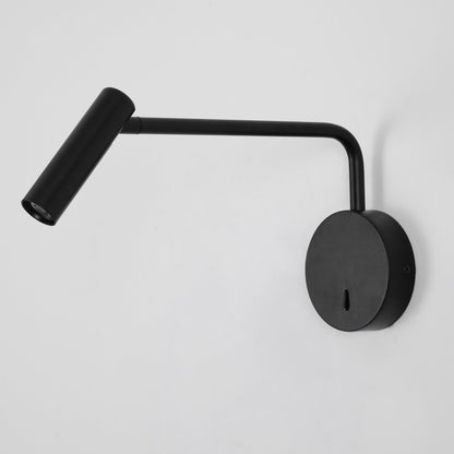 Minimalist Disc LED Wall Sconce, Energy Efficient — front view