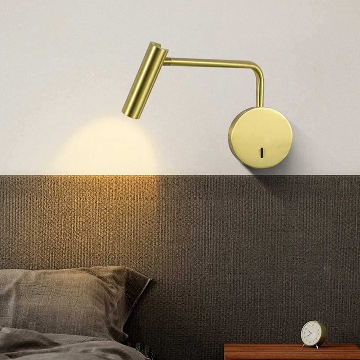 Minimalist Disc LED Wall Sconce, Energy Efficient