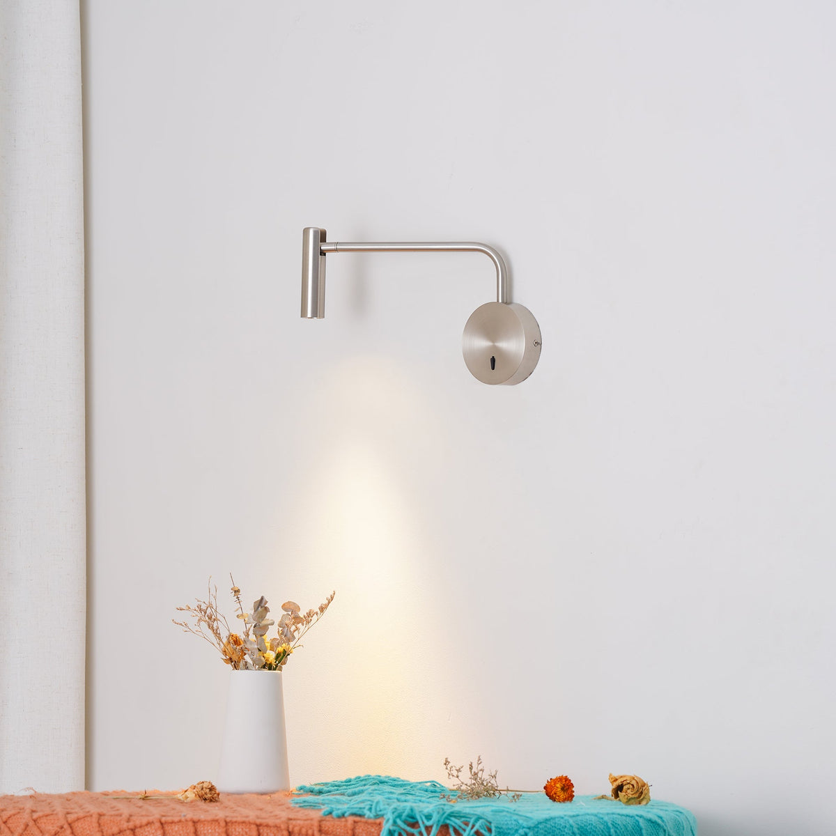Minimalist Disc LED Wall Sconce, Energy Efficient