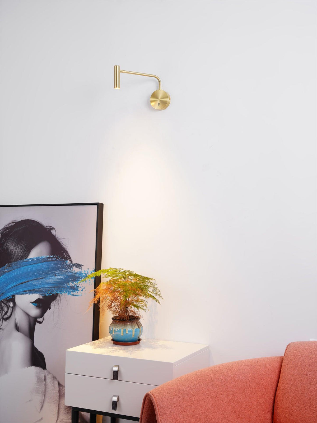 Minimalist Disc LED Wall Sconce, Energy Efficient