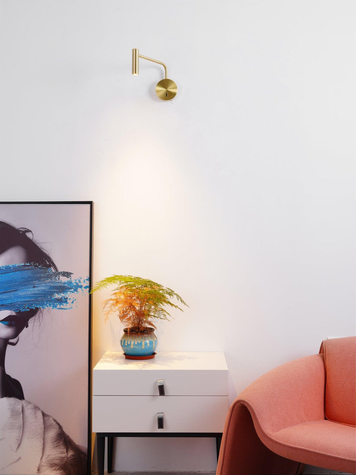 Minimalist Disc LED Wall Sconce, Energy Efficient