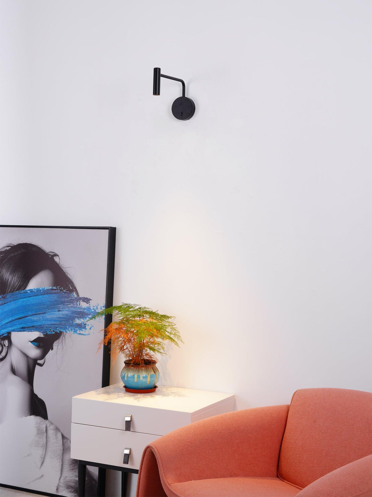 Minimalist Disc LED Wall Sconce, Energy Efficient