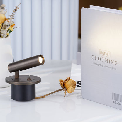 Flex Arm Reading Wall Lamp with Adjustable Brightness — front view