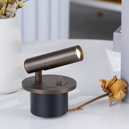 Flex Arm Reading Wall Lamp with Adjustable Brightness — lifestyle view