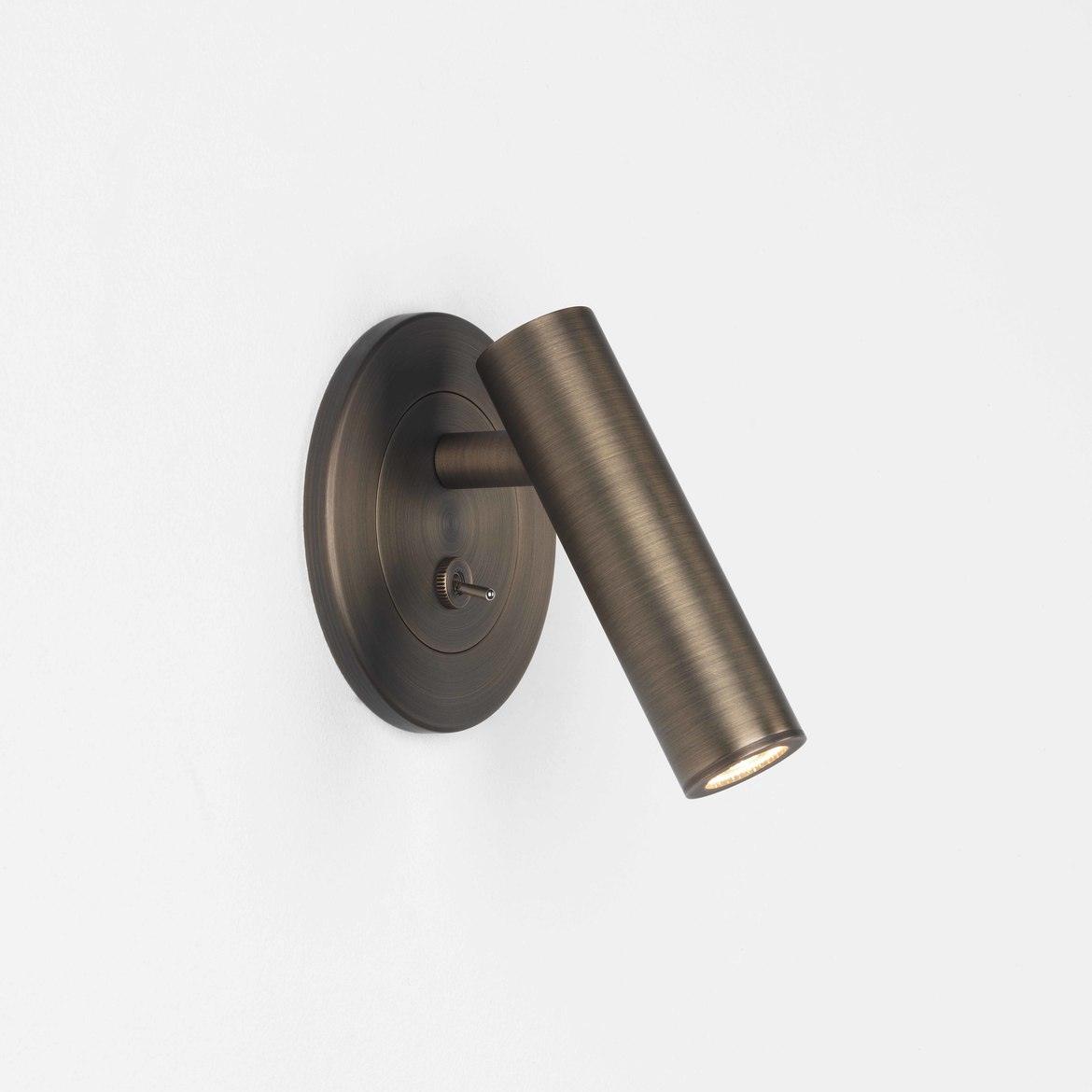 Flex Arm Reading Wall Lamp with Adjustable Brightness — side view