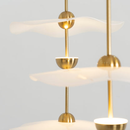 Envolee Double Biscuit Pendant Light Position 58