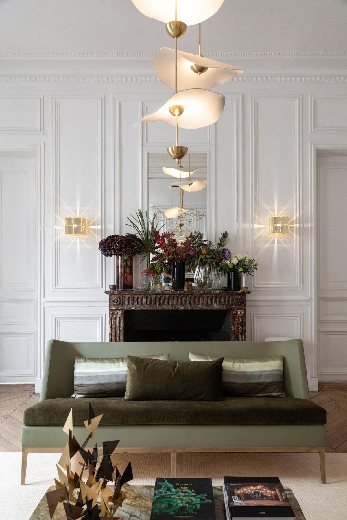 Envolee Double Biscuit Pendant Light Position 52