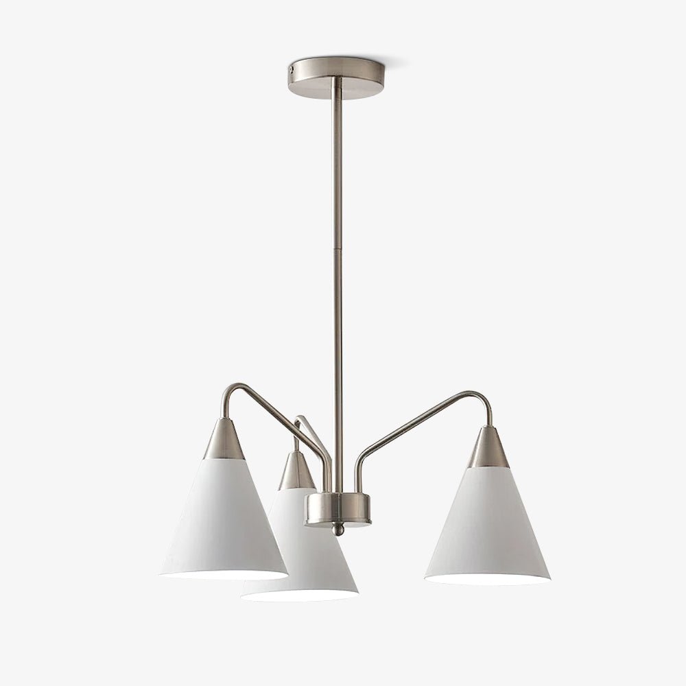 Cone Chandelier with Adjustable Brightness