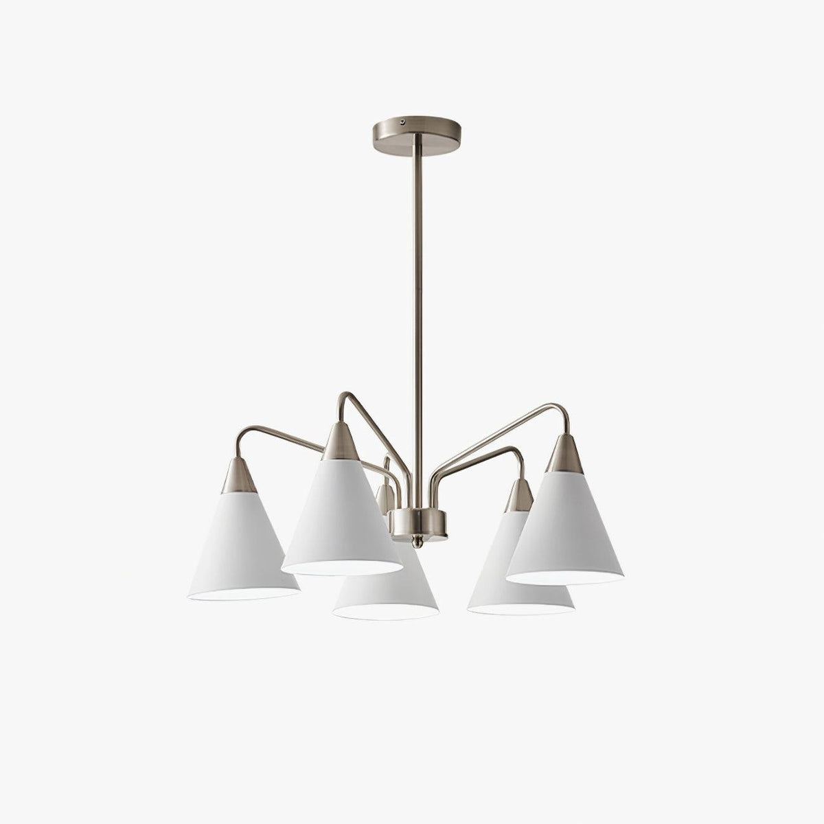 Cone Chandelier with Adjustable Brightness