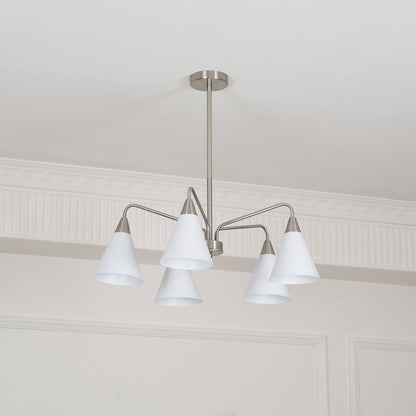 Cone Chandelier with Adjustable Brightness