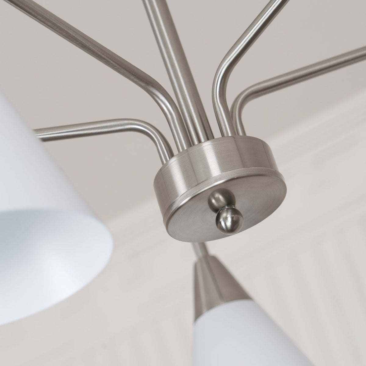 Cone Chandelier with Adjustable Brightness