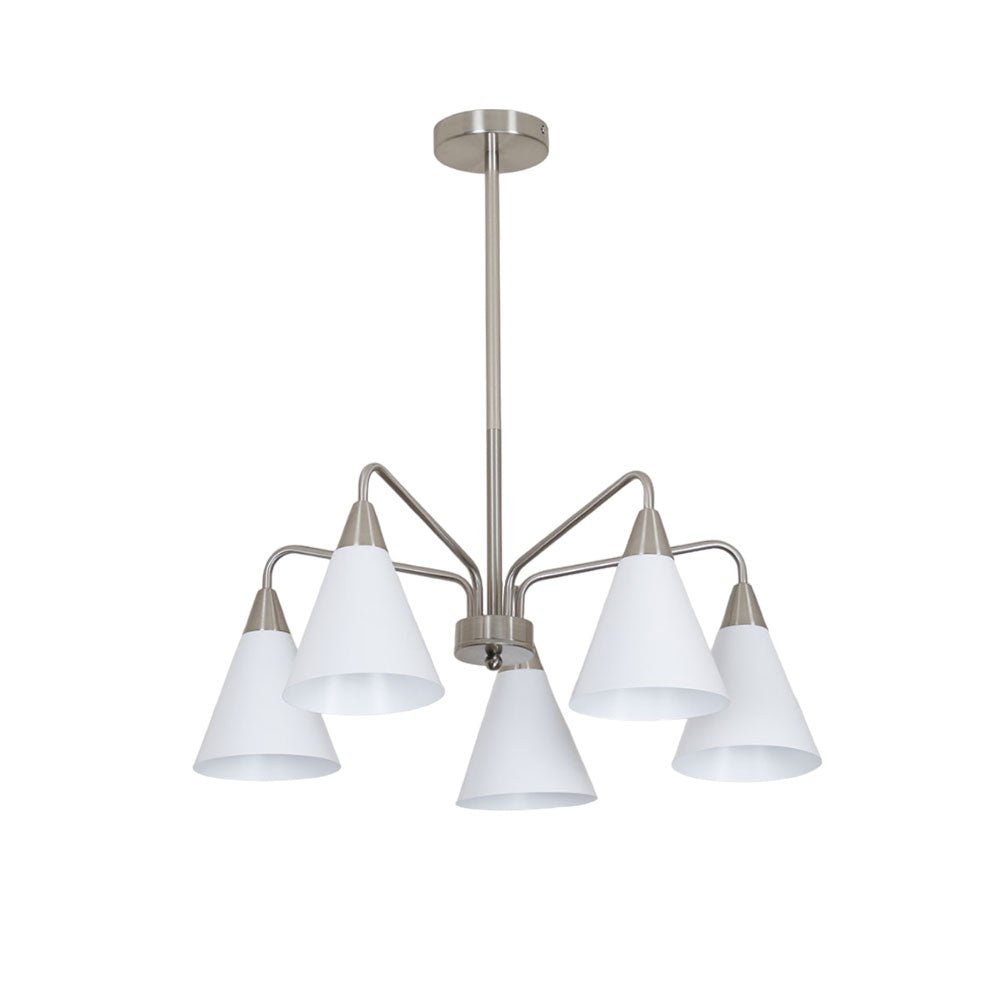 Cone Chandelier with Adjustable Brightness