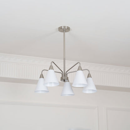 Cone Chandelier with Adjustable Brightness