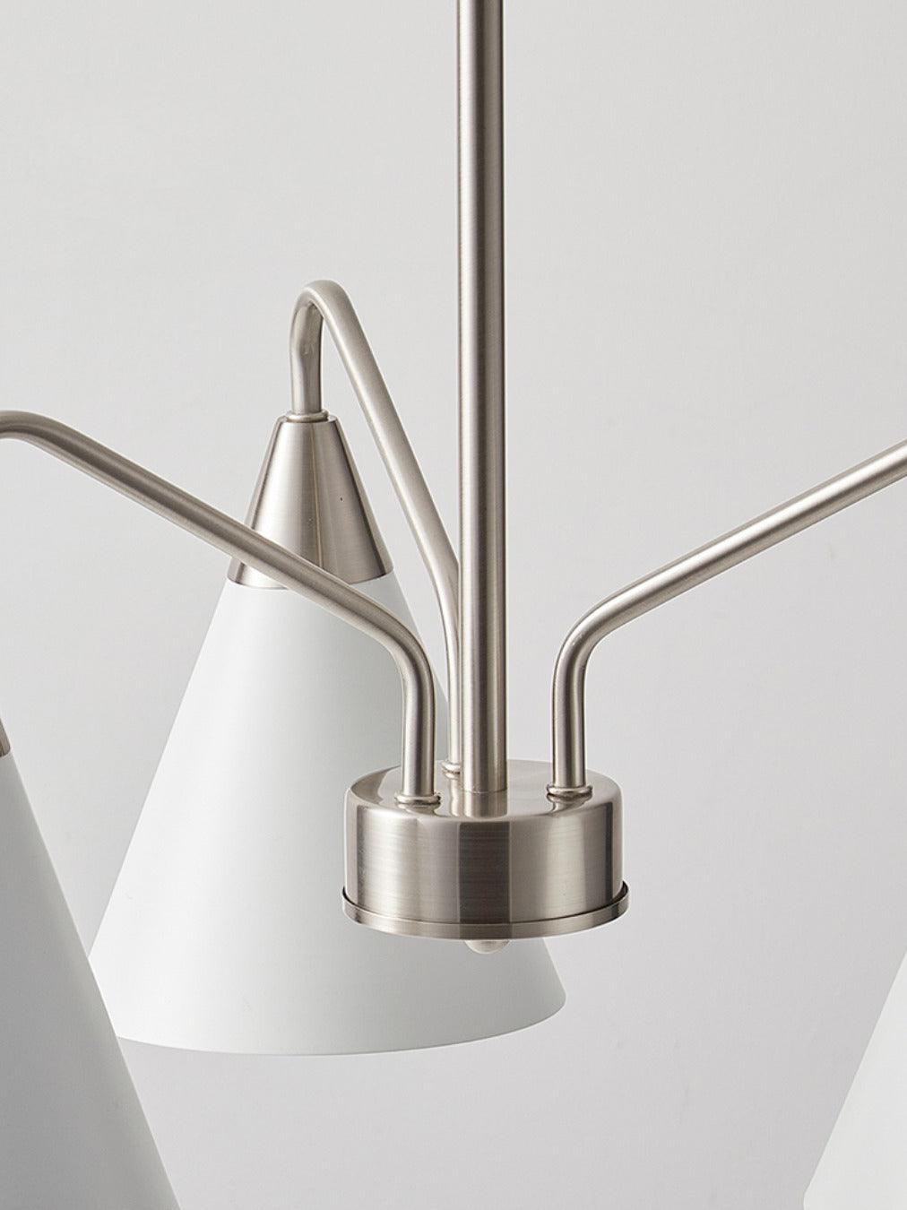 Cone Chandelier with Adjustable Brightness