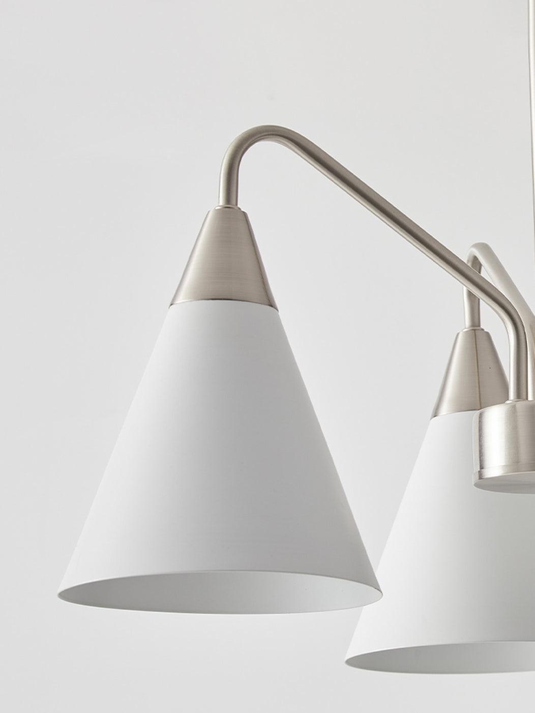 Cone Chandelier with Adjustable Brightness