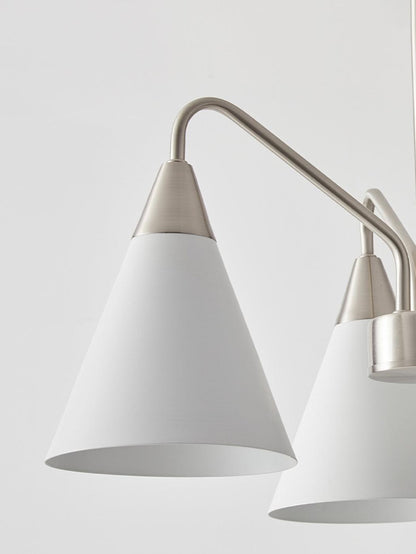 Cone Chandelier with Adjustable Brightness