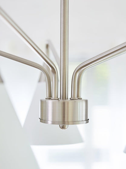 Cone Chandelier with Adjustable Brightness