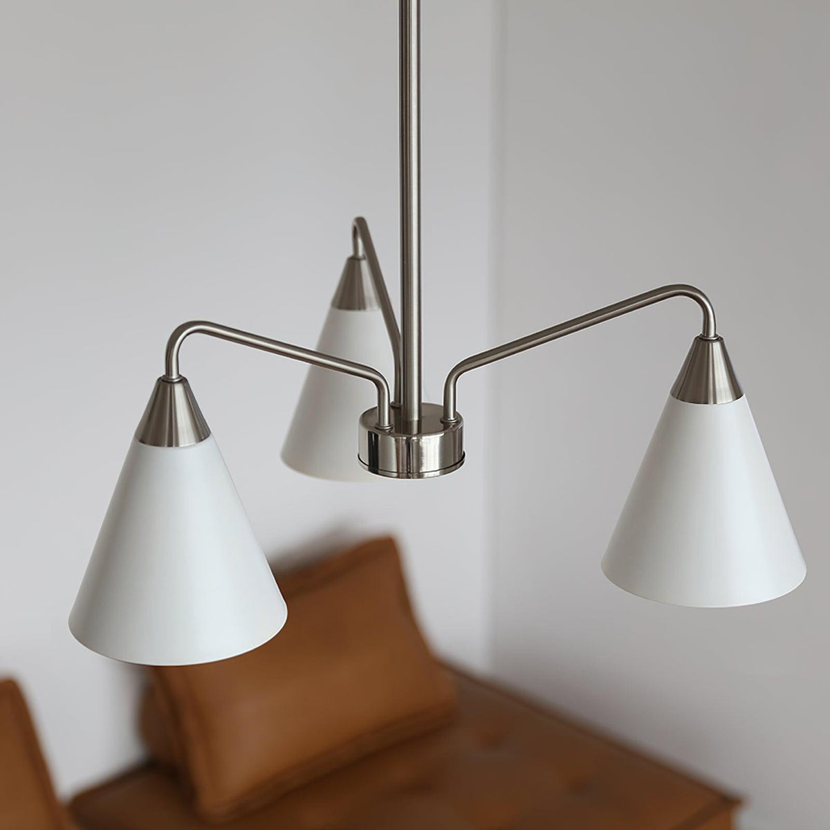 Cone Chandelier with Adjustable Brightness